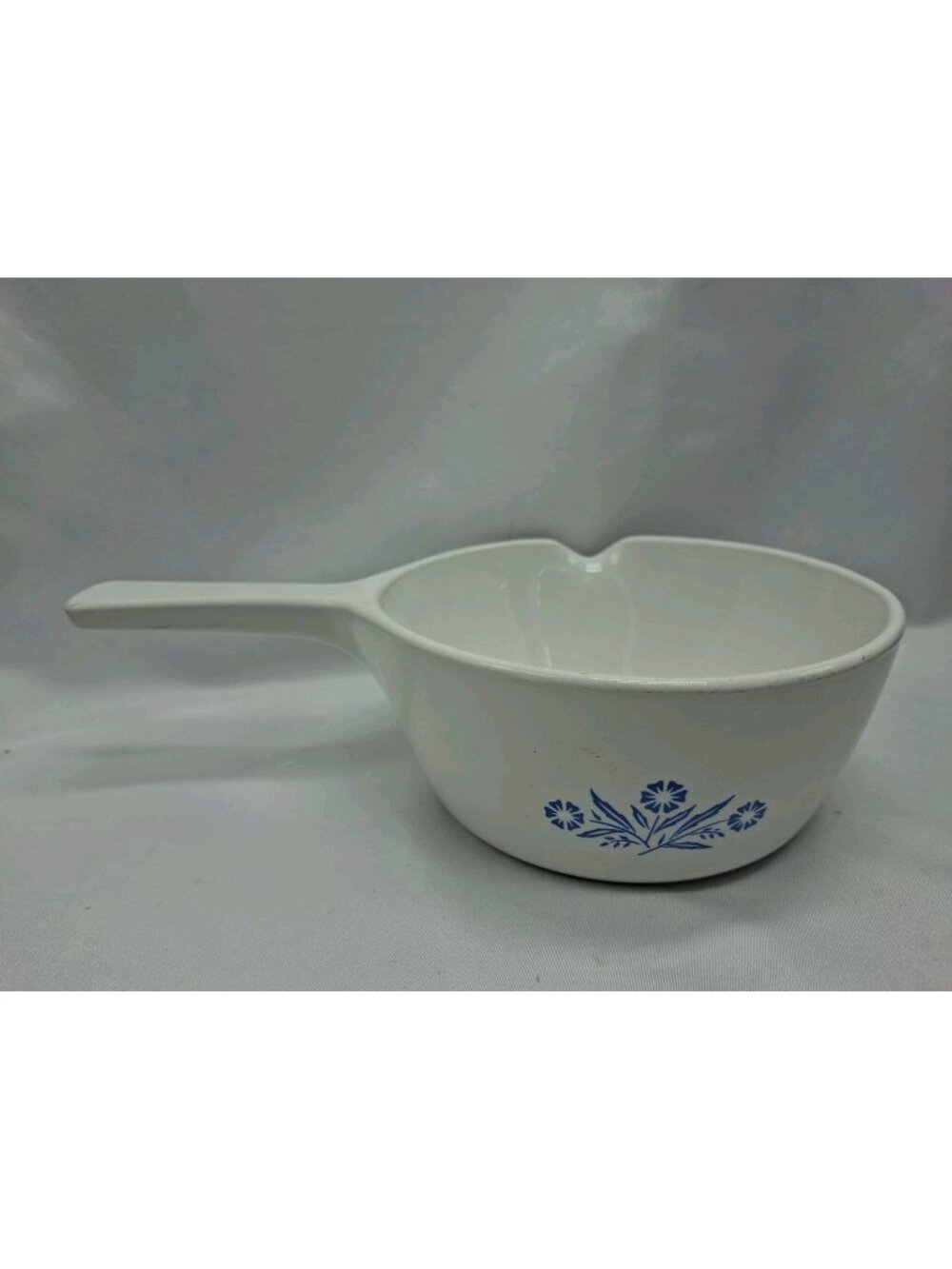 Vintage Corning Ware Sauce Pan Pour Spout Blue Cornflower P-89-B,  2-1/2 Cup